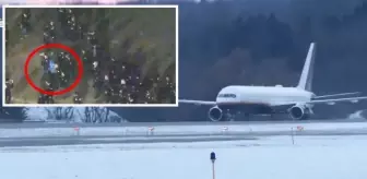 Maduro New York'ta! Uçaktan böyle indirildi