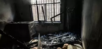 Mardin'de bir evde çıkan yangın söndürüldü