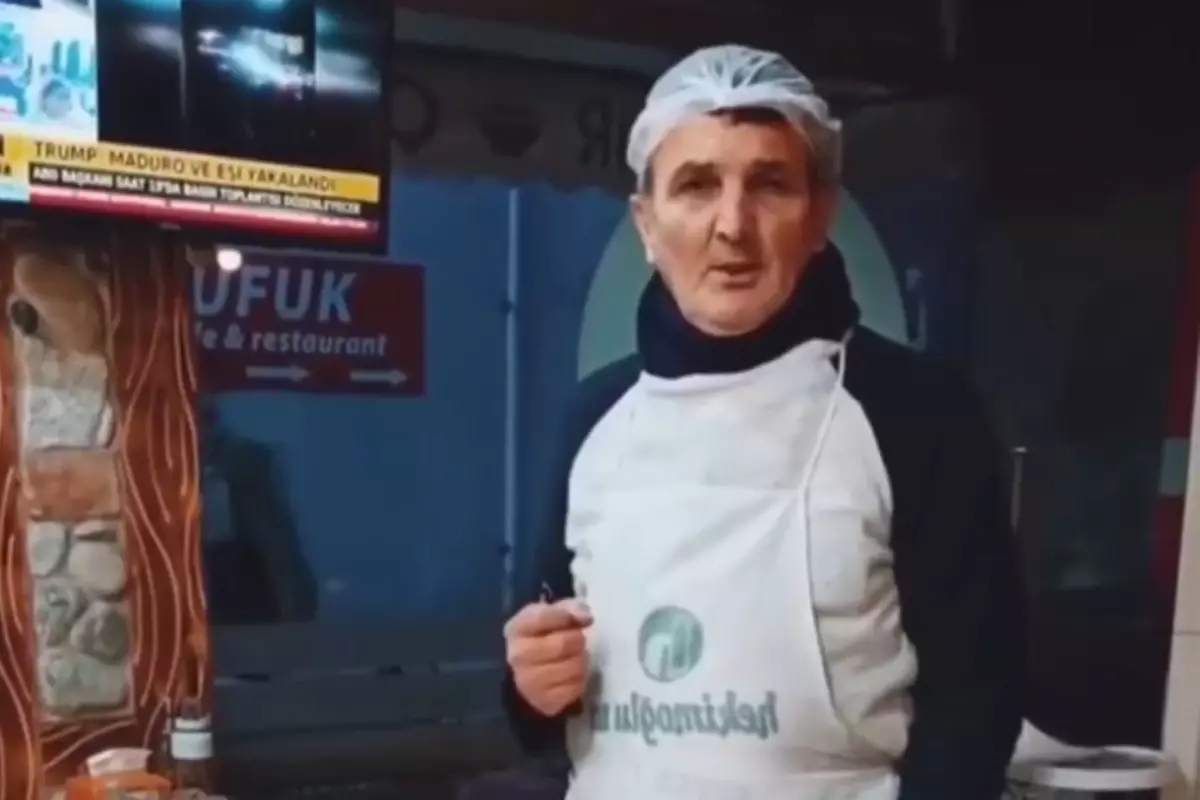 Rize'de bir esnafın Maduro'nun kaçırılmasına verdiği tepki gündem oldu