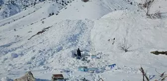 Şırnak'ta çığ faciası, bir kişi yaşamını yitirdi