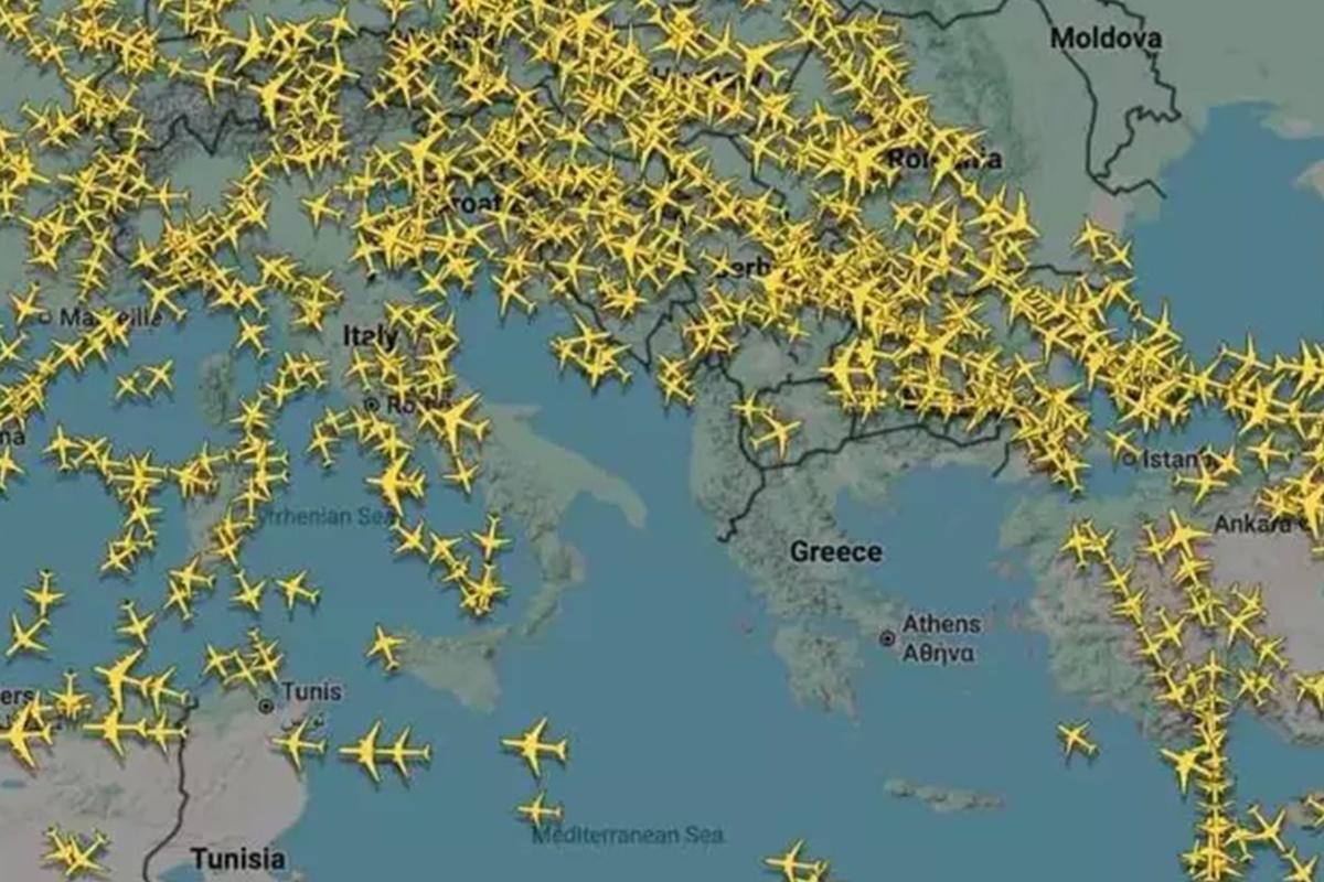 Yunanistan hava sahası kapatıldı