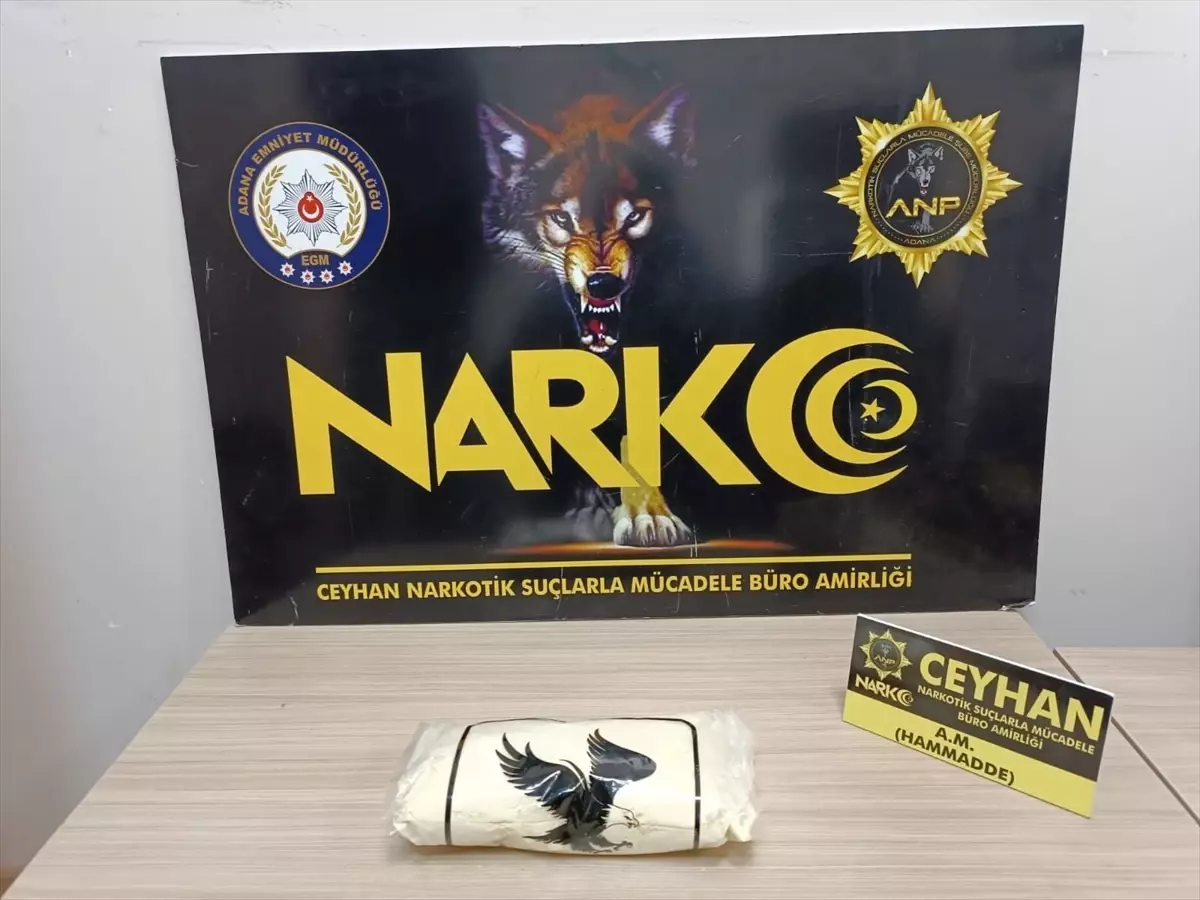 Adana'da 1 kilo 39 gram sentetik uyuşturucu ham maddesi ele geçirildi