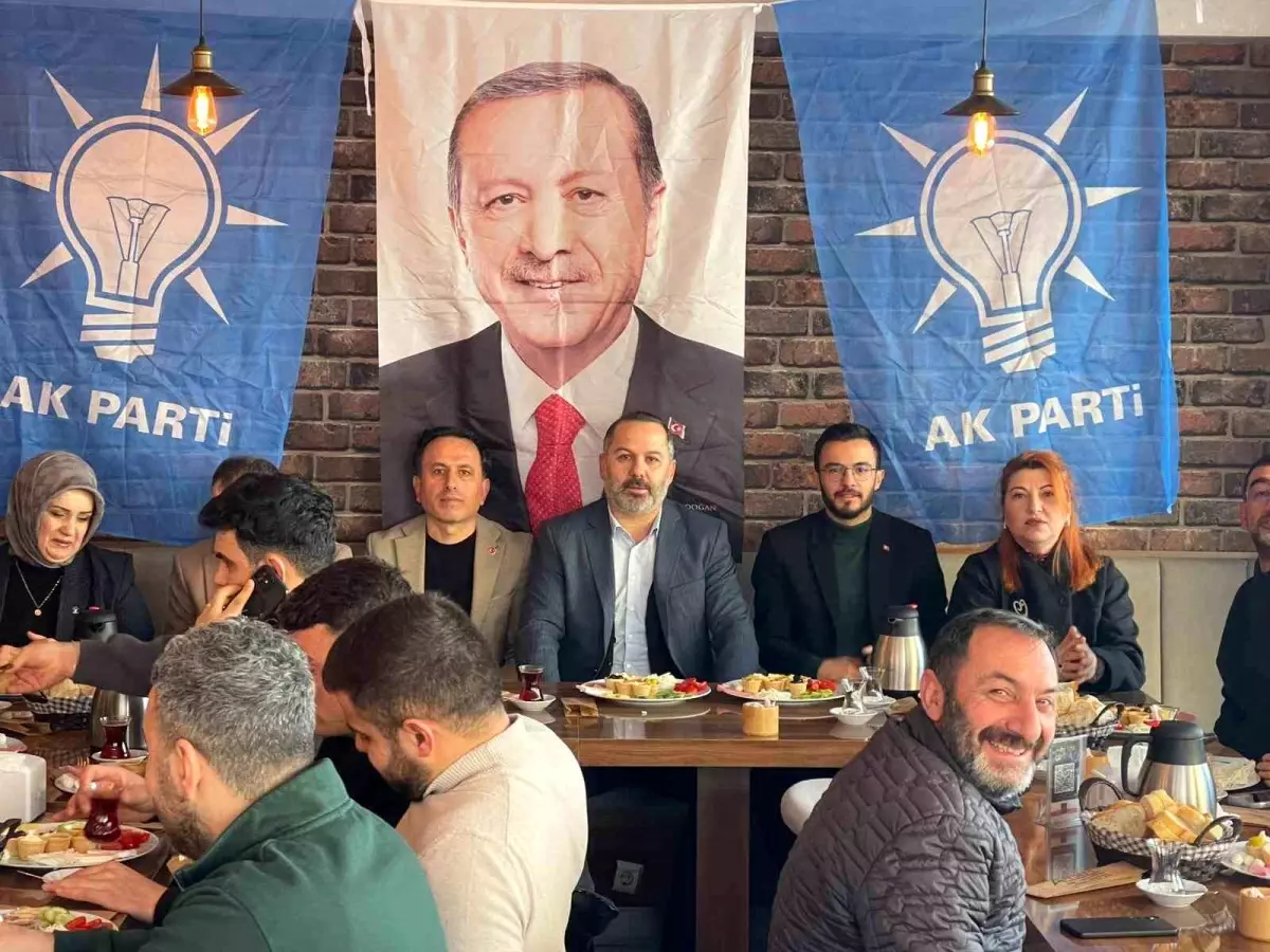 AK Parti Ardahan İl Başkanı Aydın, basınla buluştu