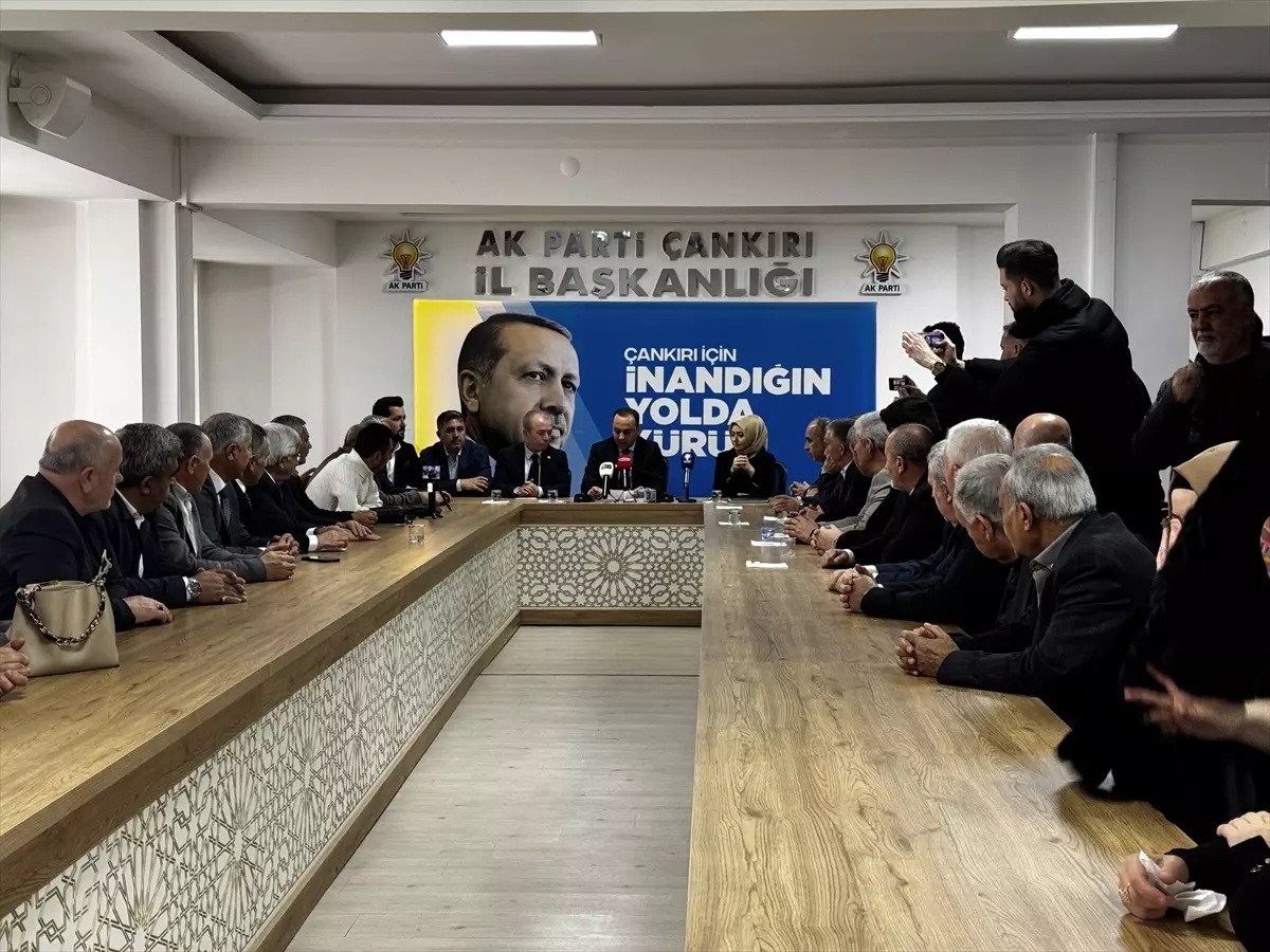AK Parti Çankırı İl Başkanı Erdoğan'dan üye sayısının artışına ilişkin açıklama