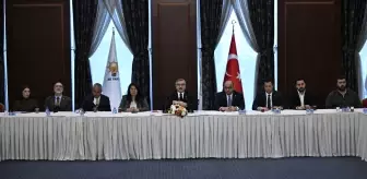 AK Parti Genel Başkan Yardımcısı Yayman, basın mensuplarıyla bir araya geldi Açıklaması