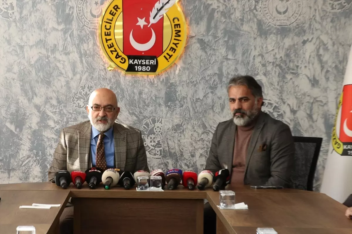 AK Parti Kayseri Milletvekili Cıngı'dan Kayseri Gazeteciler Cemiyeti'ne ziyaret