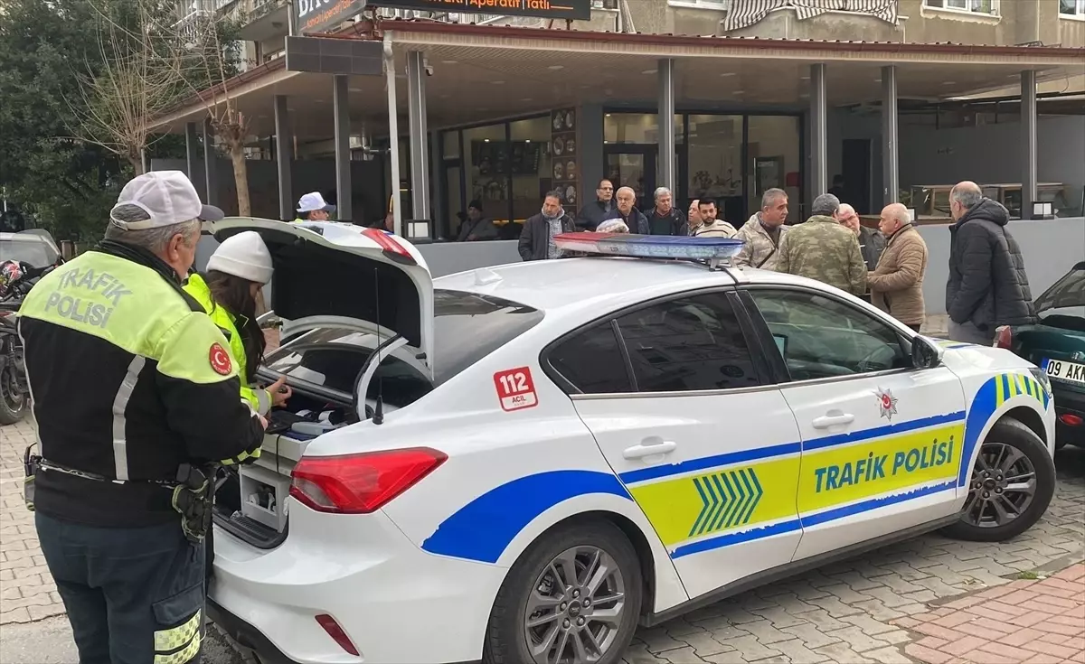 Aydın'da iki motosikletin çarpışması sonucu 1 kişi yaralandı
