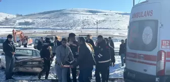 Bayburt'ta zincirleme trafik kazasında 7 kişi yaralandı