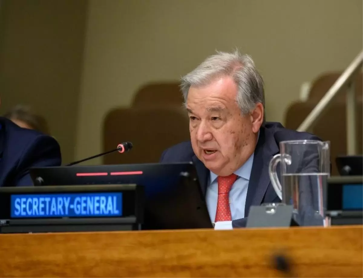 BM Genel Sekreteri Guterres'ten Venezuela açıklaması