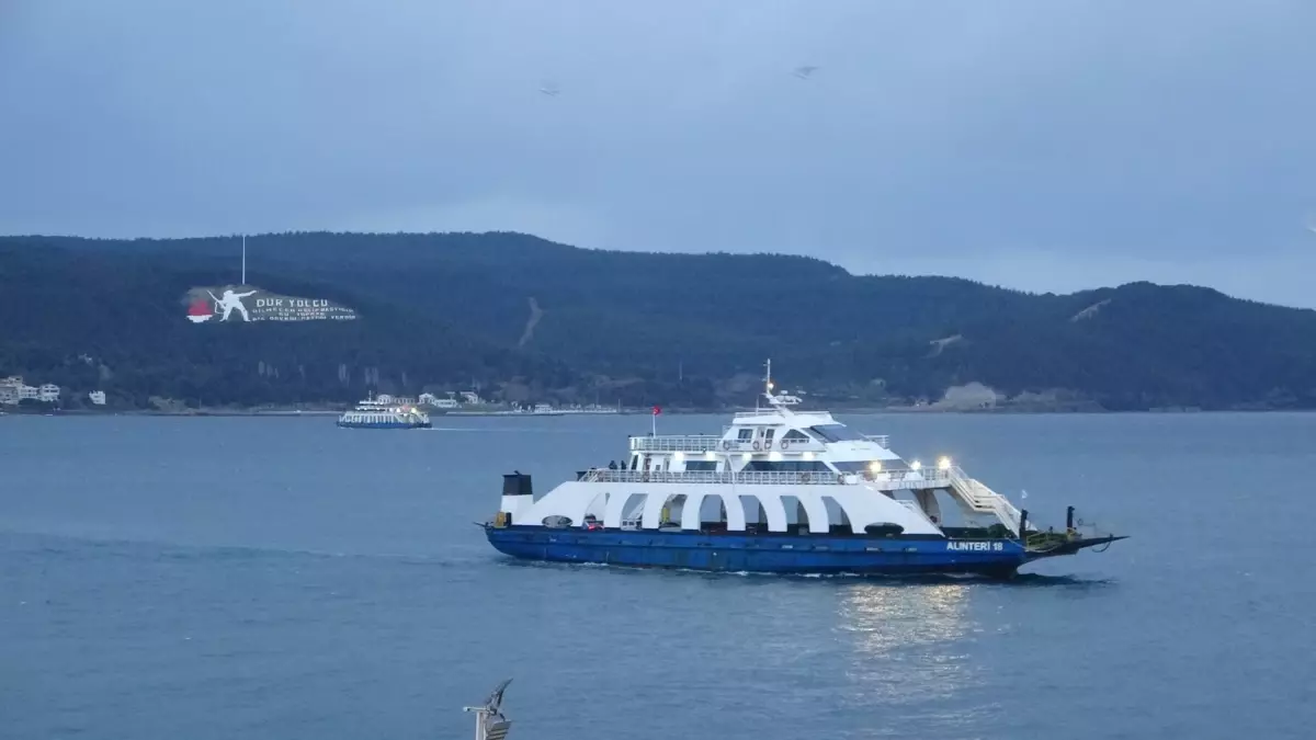 Çanakkale Boğazı'nda gemi trafiği normale döndü