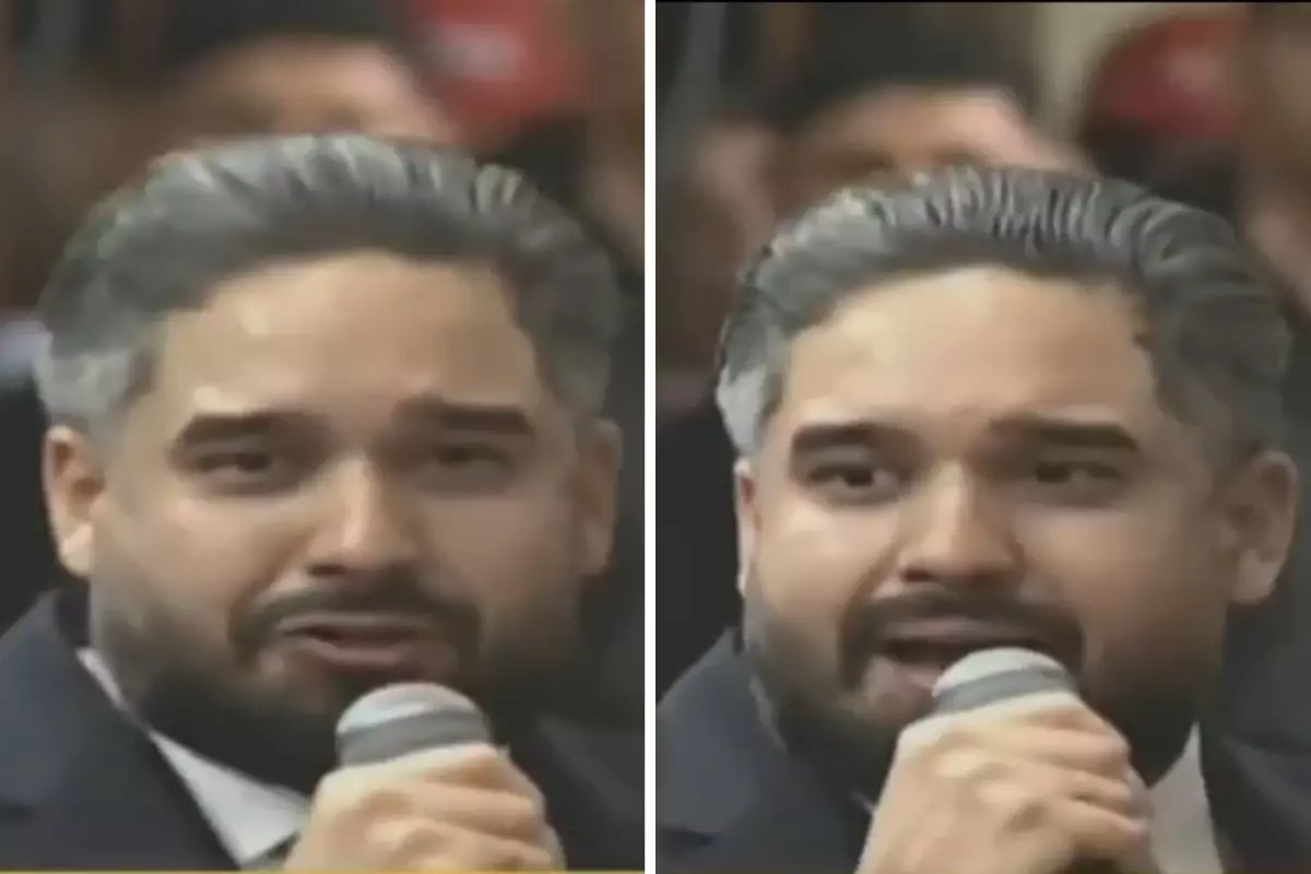 Maduro'nun oğlu gözyaşlarını tutamadı