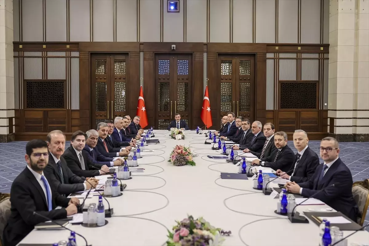 Ekonomi Koordinasyon Kurulu, Cumhurbaşkanı Yardımcısı Yılmaz başkanlığında toplandı