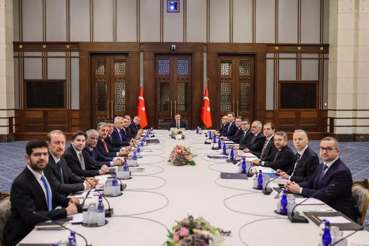 Ekonomi Koordinasyon Kurulu, Cumhurbaşkanı Yardımcısı Yılmaz başkanlığında toplandı