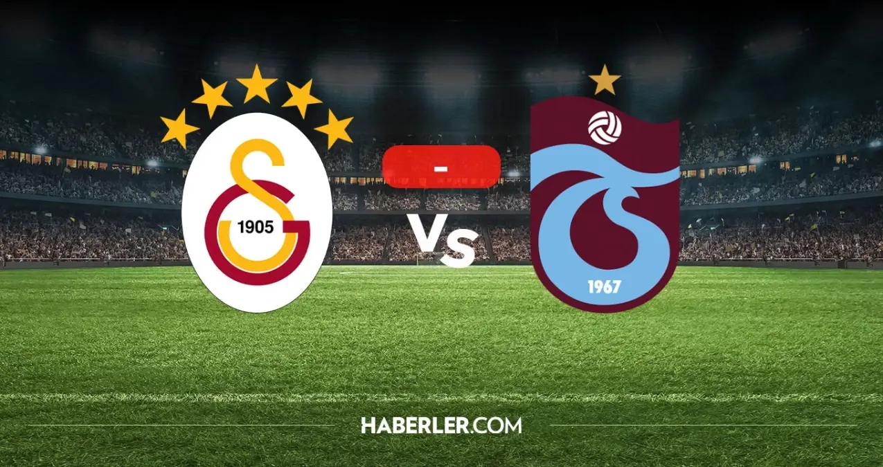 Galatasaray Trabzonspor maçı kaç kaç? MAÇ SONUCU! Galatasaray Trabzonspor golleri kim attı, canlı maç anla...