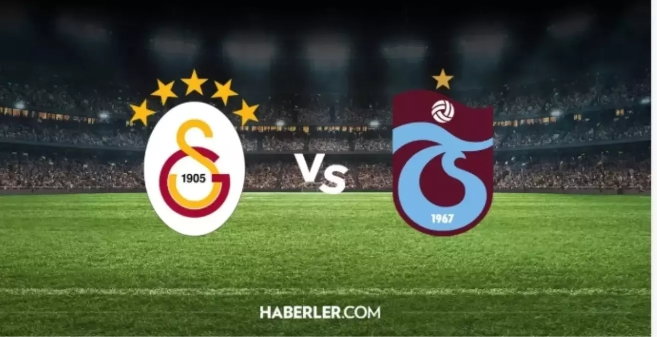 Galatasaray Trabzonspor muhtemel 11'ler! Galatasaray Trabzonspor maç kadrosunda kimler var?