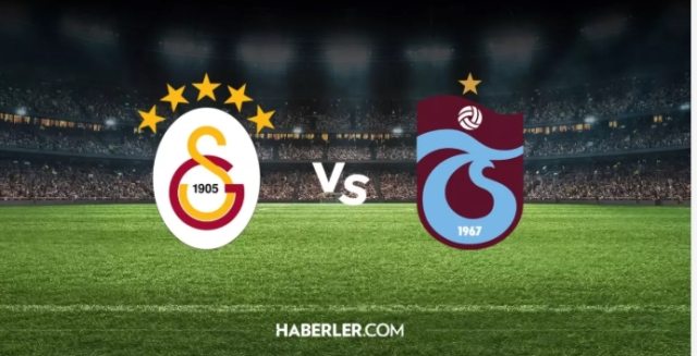 Galatasaray Trabzonspor tek maç mı, rövanşı var mı?