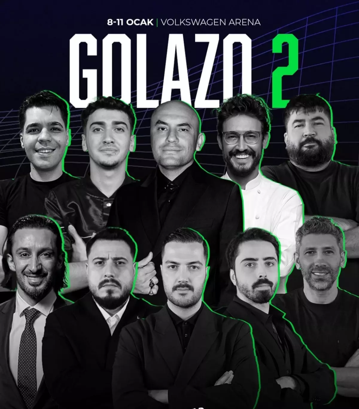 İstanbul'da yıldızlar geçidi: İşte Golazo Cup 2026'ya katılacak efsane isimler