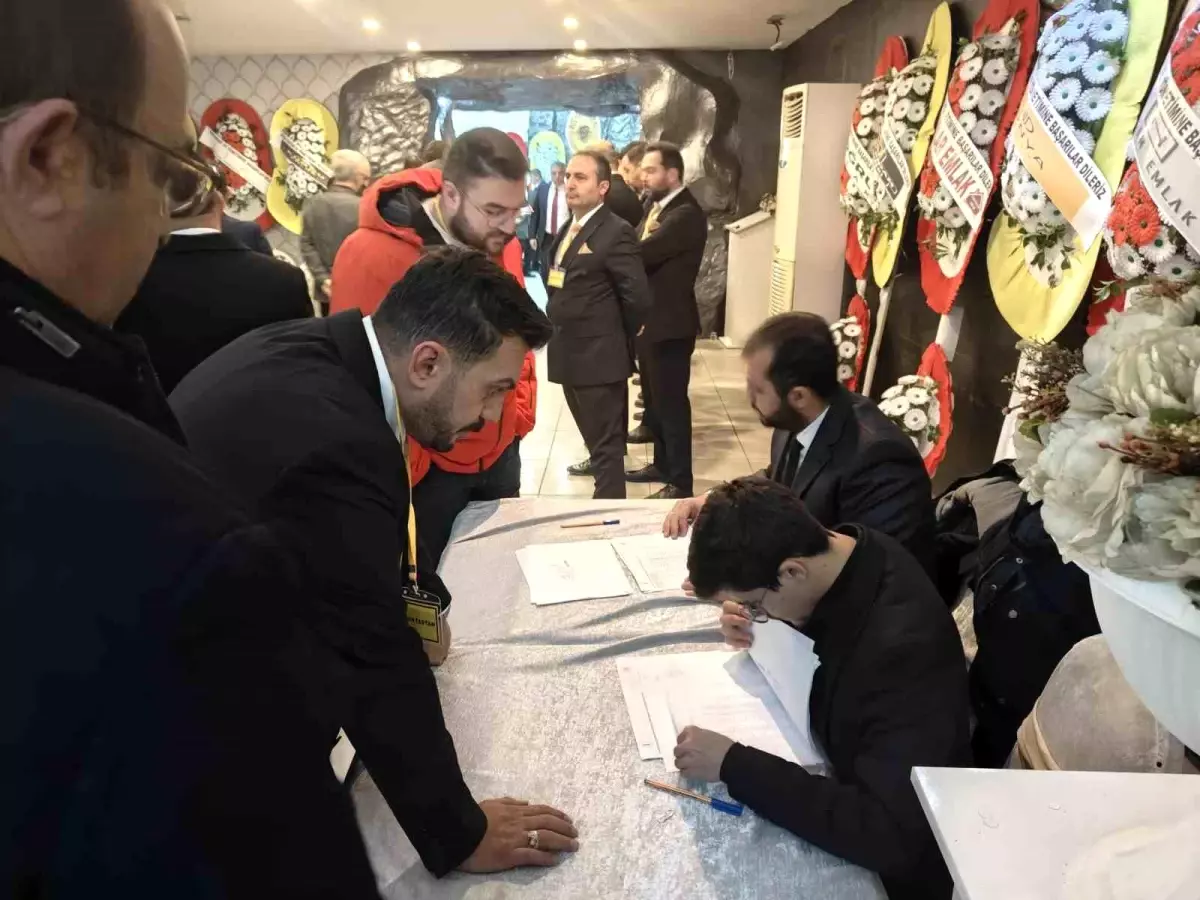 Kayseri Emlakçılar Odası'nda genel kurul heyecanı başladı