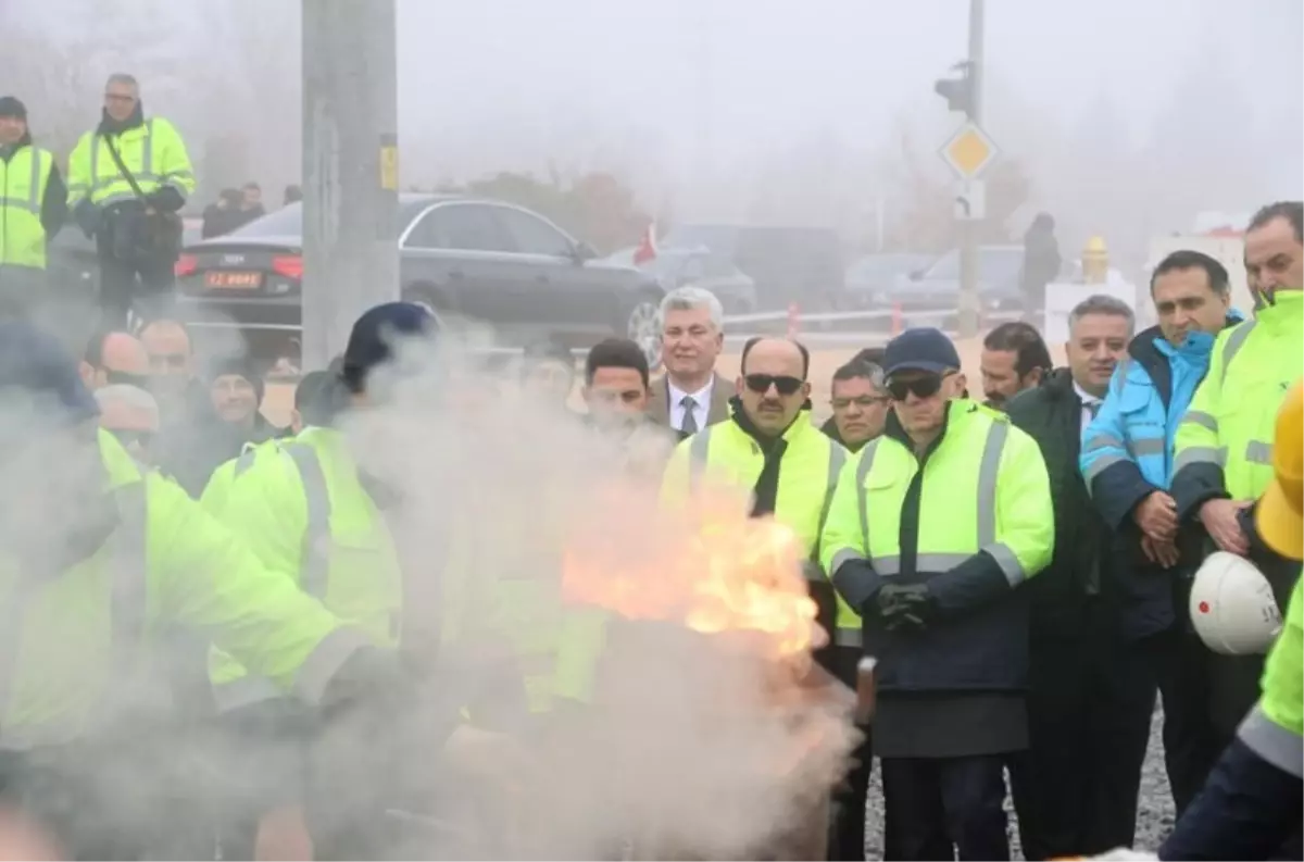 KONYARAY BANLİYÖ HATTI'NDA RAY BİRLEŞTİRME KAYNAK PROGRAMI YAPILDI