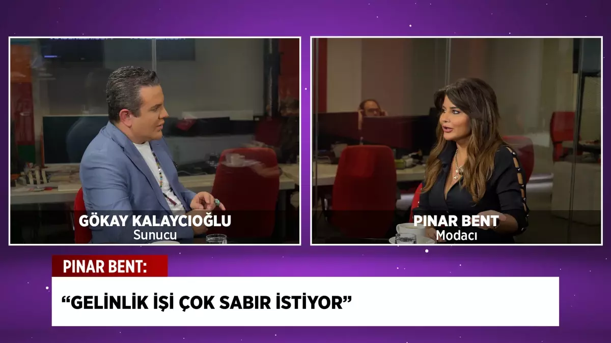 Modacı Pınar Bent'ten Haber Bahane'de kariyer, gelinlik ve özel hayata dair çarpıcı sözler