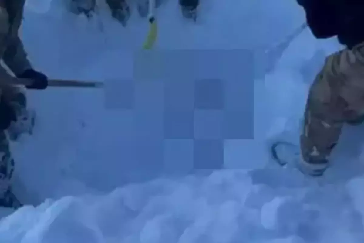 Şırnak'ta kar altında ceset bulundu