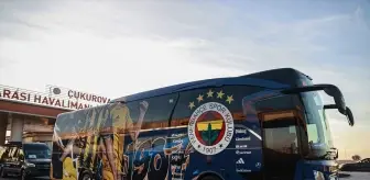 Süper Kupa'da yarın karşılaşacak Fenerbahçe ve Samsunspor kafileleri Adana'ya geldi