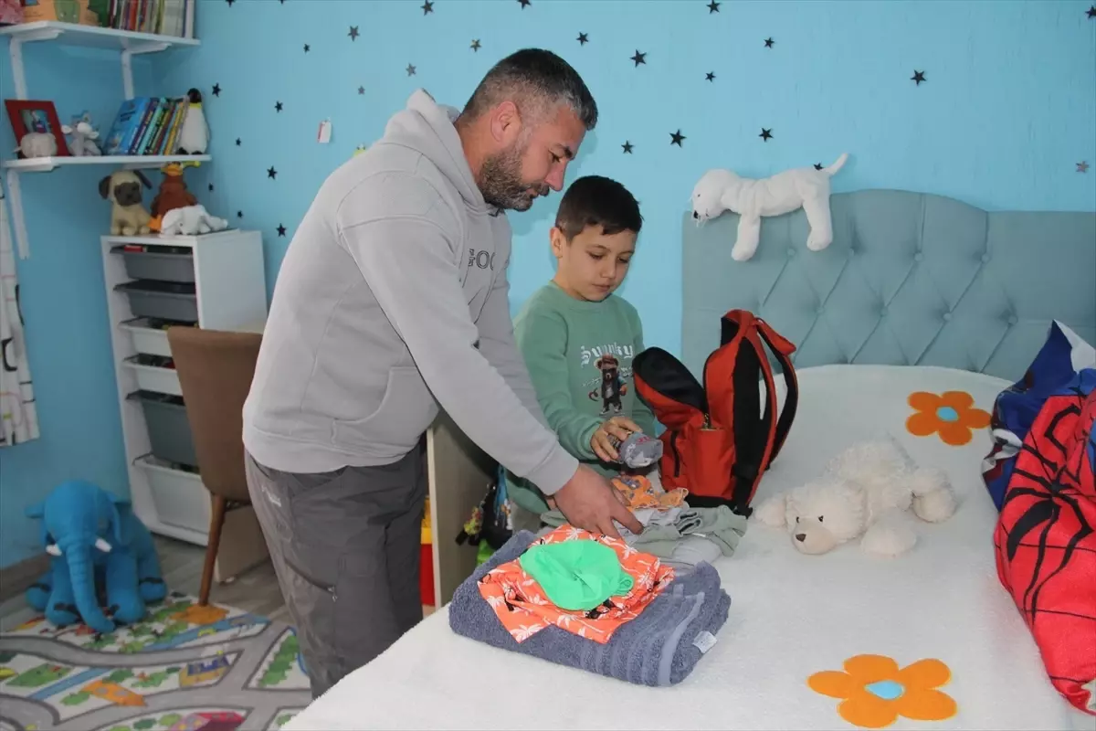 Bozkırdaki çocuklar belediyenin desteğiyle kulaç atmayı öğreniyor