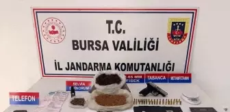 Bursa'da uyuşturucu operasyonunda 1 kişi yakalandı