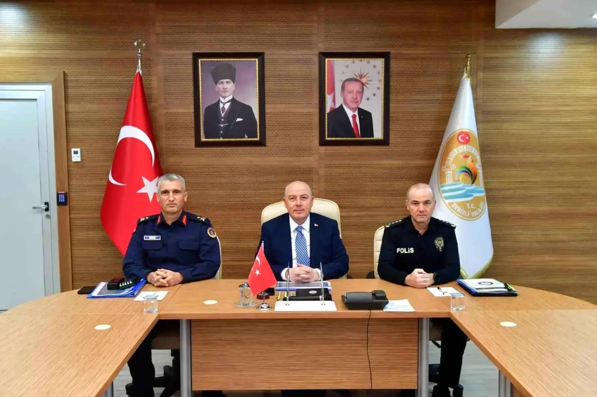 Denizli'de suç oranları düştü, yakalanan şahıs sayısı arttı