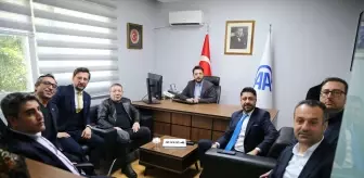 Finansçı Fenerbahçeliler Derneğinden AA Adana Bölge Müdürlüğüne ziyaret