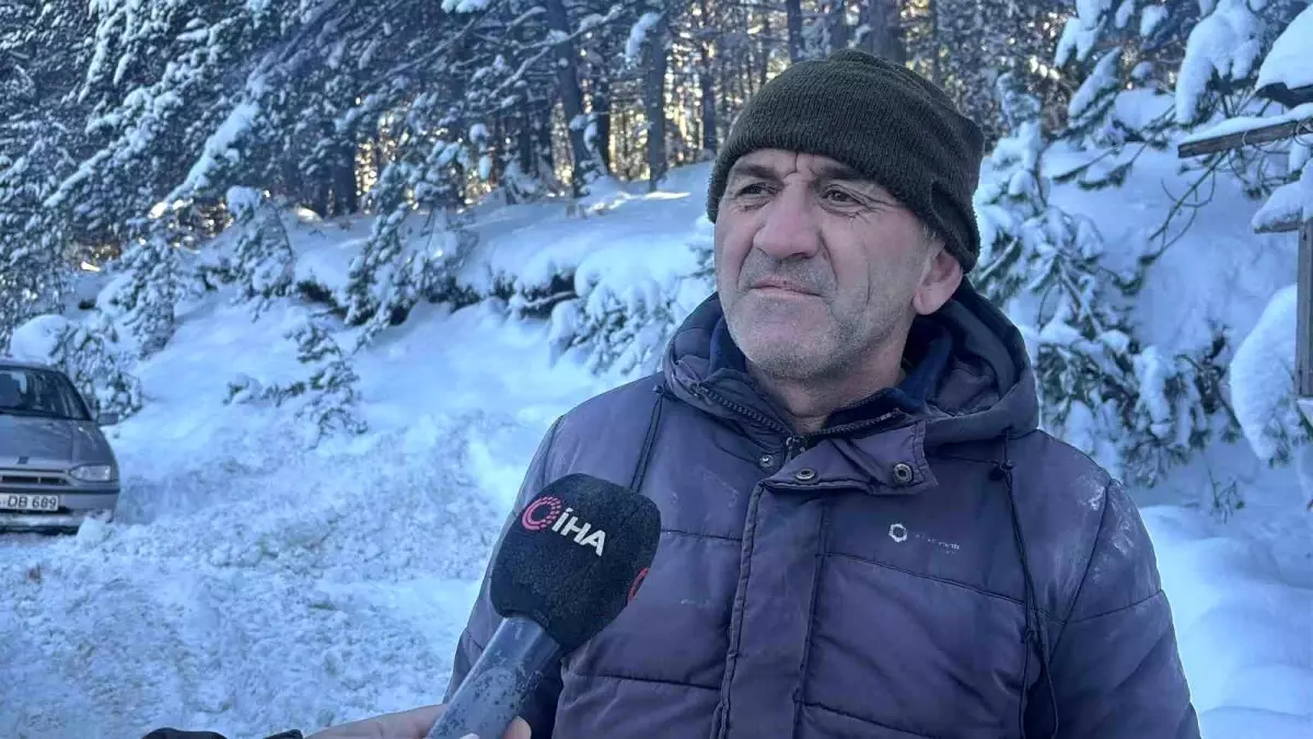 Gündüz fabrikada, akşam karlı dağda