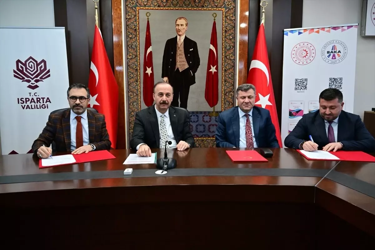 Isparta'da eğitimde fırsat eşitliği için SOGEP destekli projenin sözleşmesi imzalandı