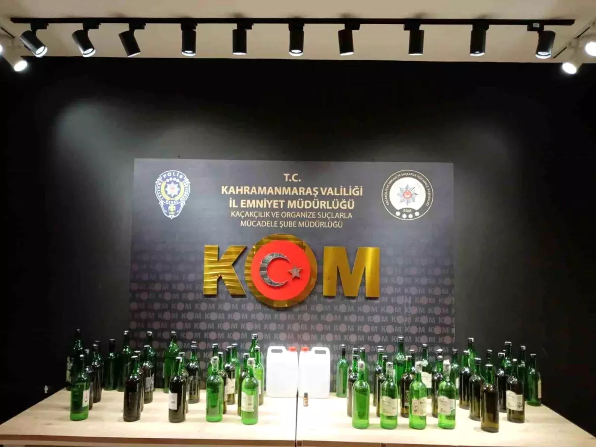 Kaçakçılık ve sahte içki operasyonunda 3 şüpheli yakalandı