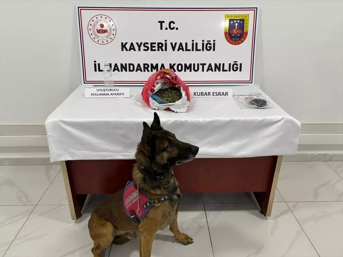 Kayseri'de uyuşturucu operasyonunda 3 şüpheli yakalandı