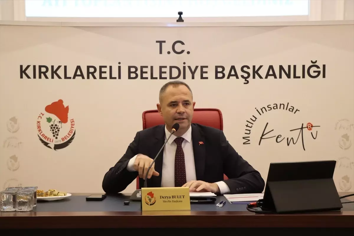 Kırklareli Belediye Meclisi toplantısı yapıldı