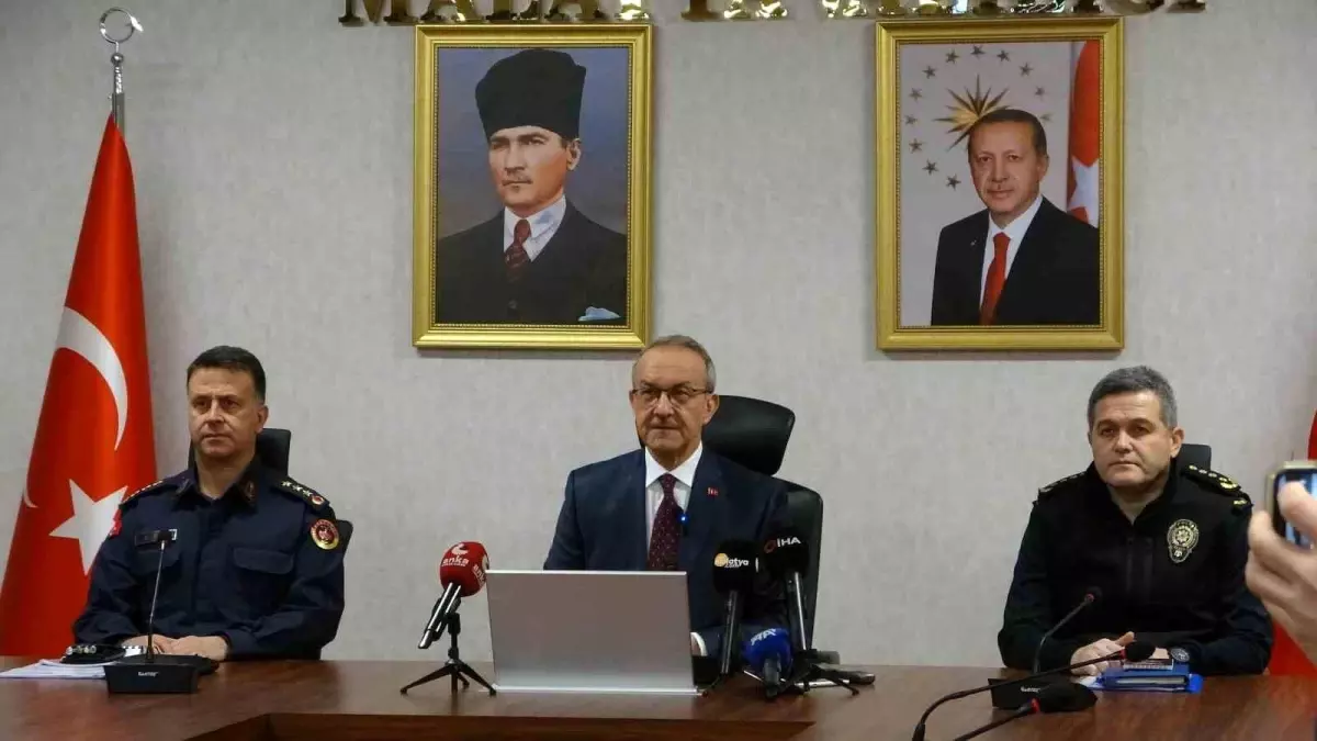 Malatya'da suç oranları 2025'te önemli ölçüde düştü