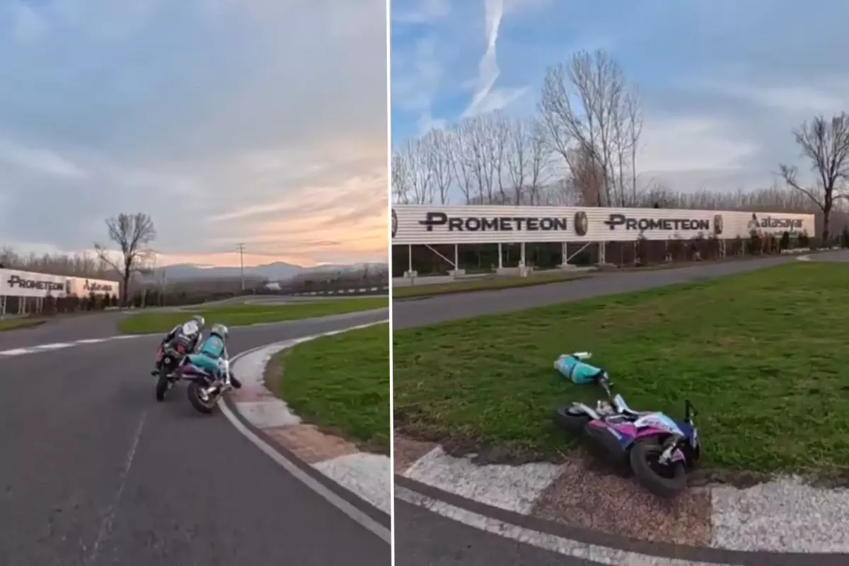 Şampiyon motosikletçi Razgatlıoğlu, Zayn Sofuoğlu'na çarptı