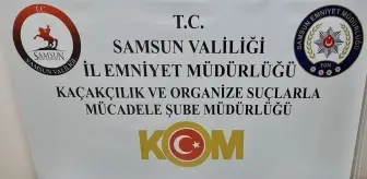 Samsun'da 15 sahte plaka ele geçirildi