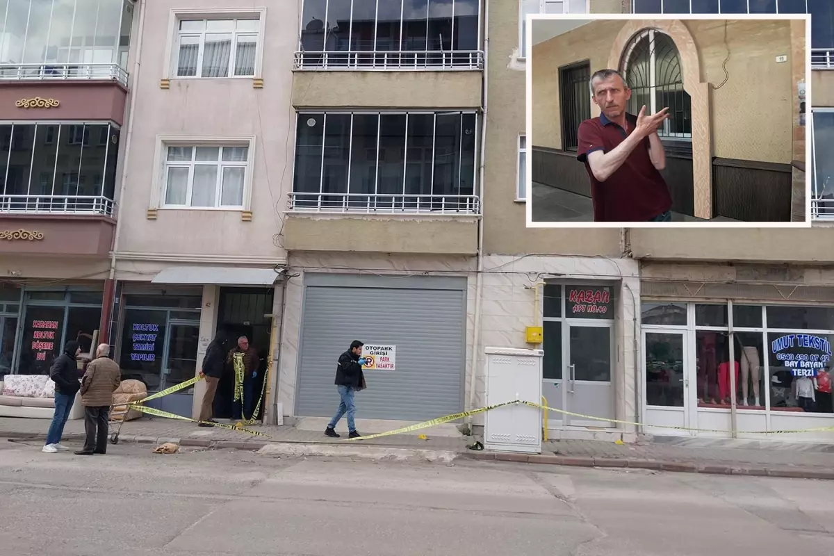 Darbedilen kişi, apartman girişinde ölü bulundu