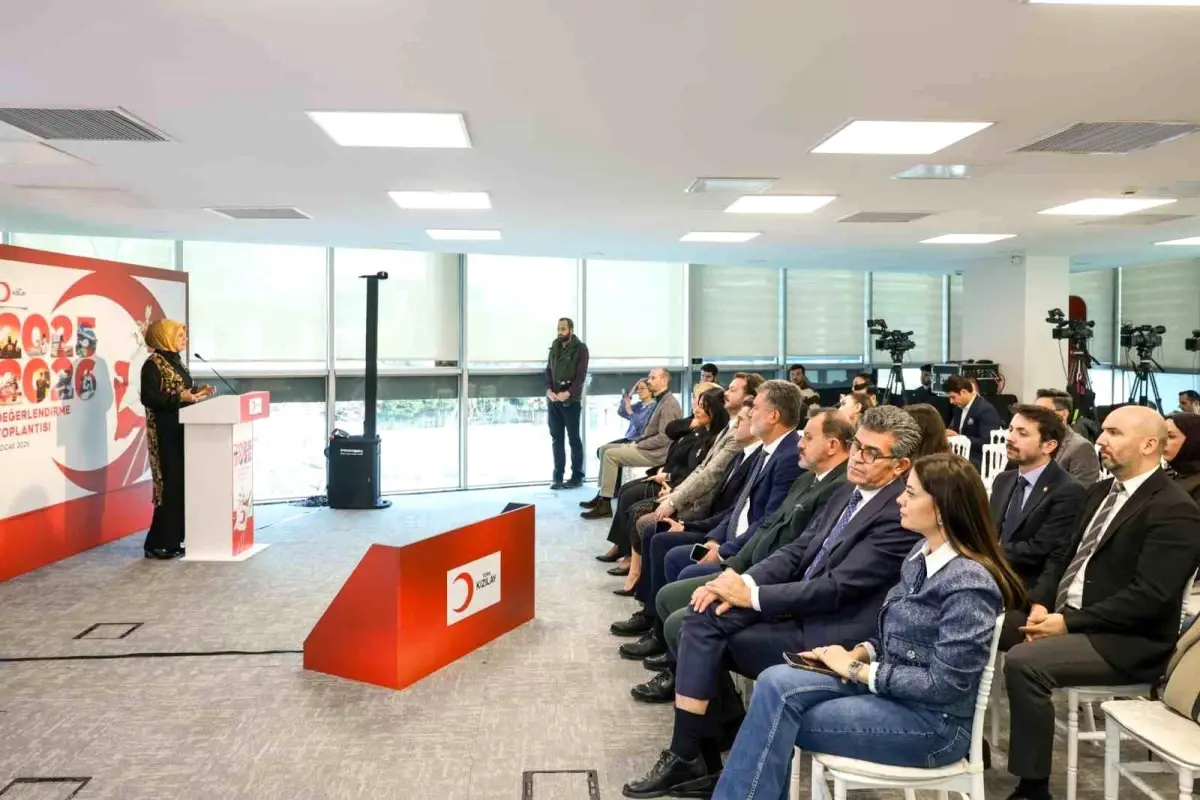 Türk Kızılay Başkanı Yılmaz: '2025 yılında 12,5 milyar lirayı aşkın bağış gerçekleşti'