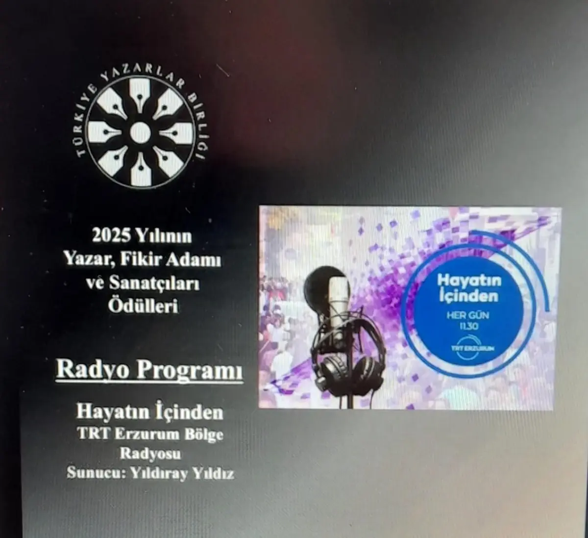 TYB'den TRT'ye 2 ödül