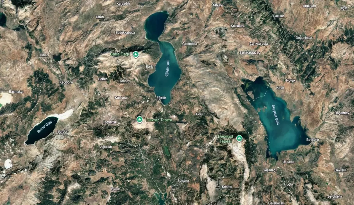 Göller Yöresi'nde Su Kayıpları Endişe Veriyor