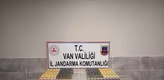 Van'da 3 bin 300 paket gümrük kaçağı sigara ele geçirildi