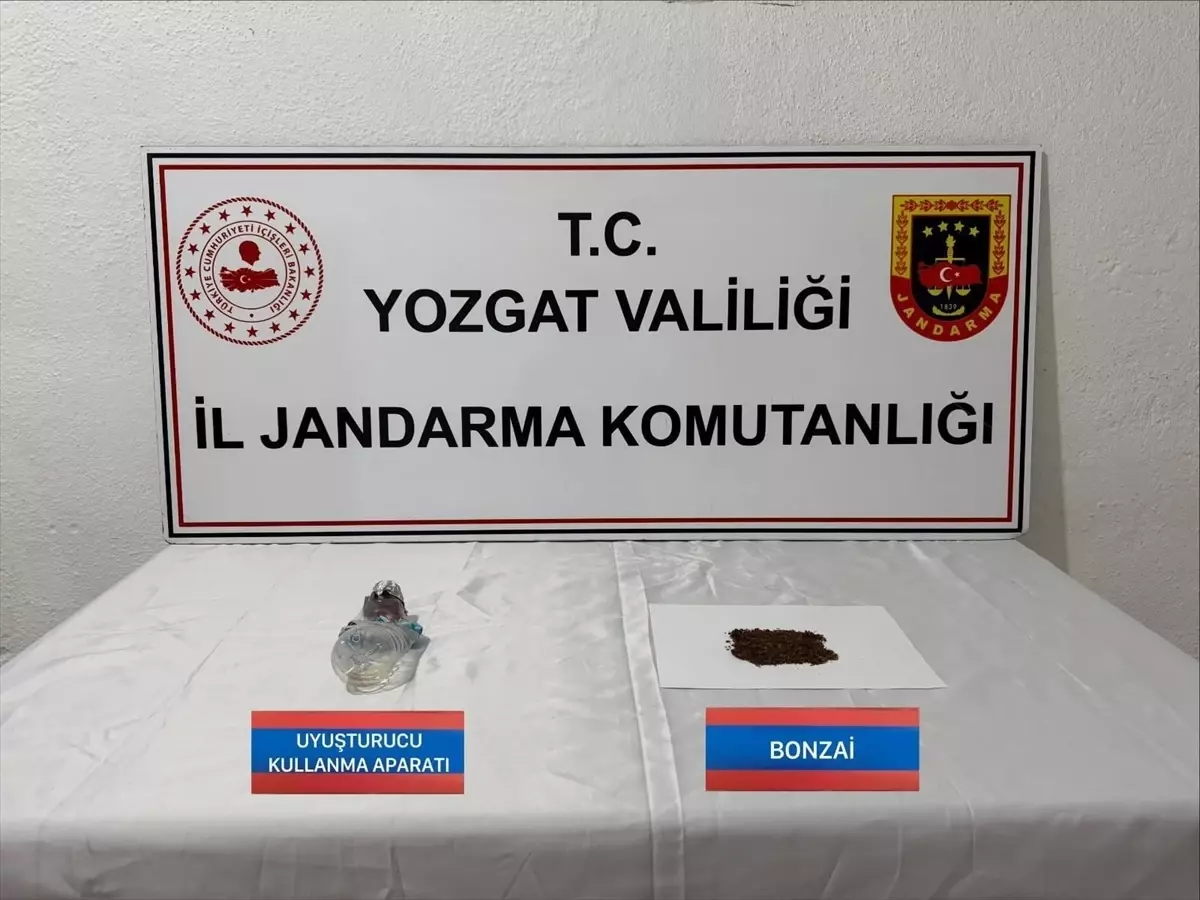 Yozgat'ta uyuşturucu operasyonunda 3 zanlı yakalandı