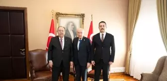 YSK Başkanı Yener'den TBMM Başkanı Kurtulmuş ve MHP Genel Başkanı Bahçeli'ye veda ziyareti