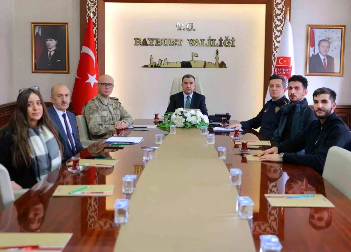 Bayburt'un 2025 yılı asayiş bilançosu açıklandı