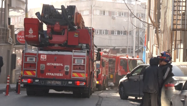 Fire panic at Bayrampaşa District Governorship: Building evacuated