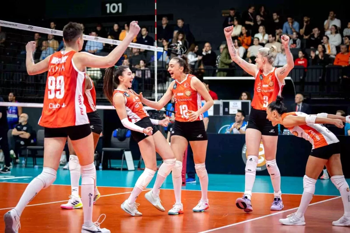 Eczacıbaşı Dynavit, Vero Volley Milano'ya geçit vermedi