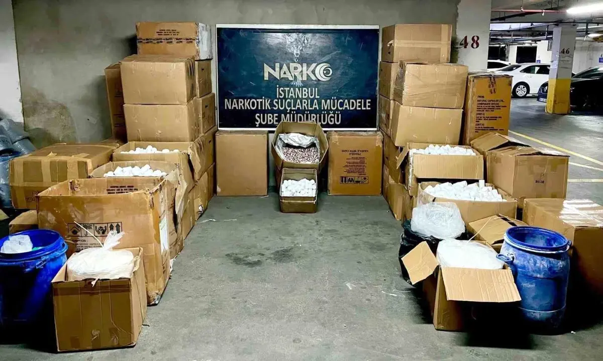 İstanbul'da uyuşturucu operasyonu: 2 gözaltı