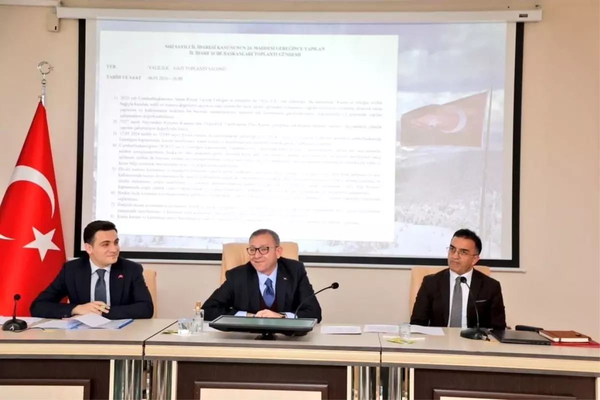 Kars'ta İl Koordinasyon Kurulu Toplantısı düzenlendi